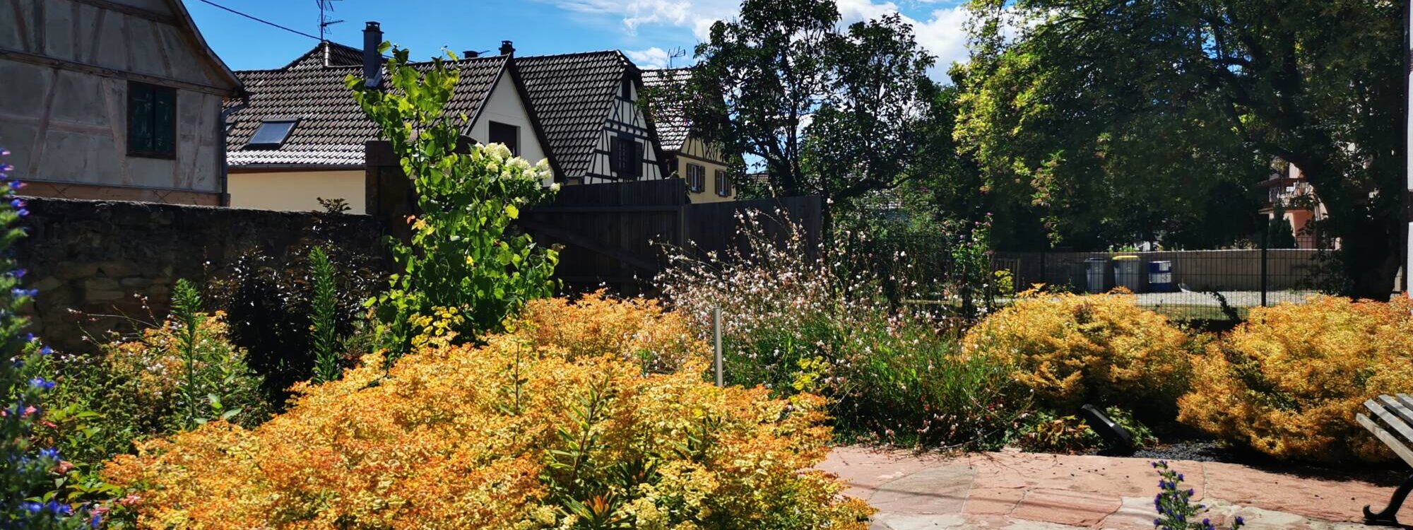 Aménagement de jardin responsable à Schoenau et près de Sélestat Geispolsheim